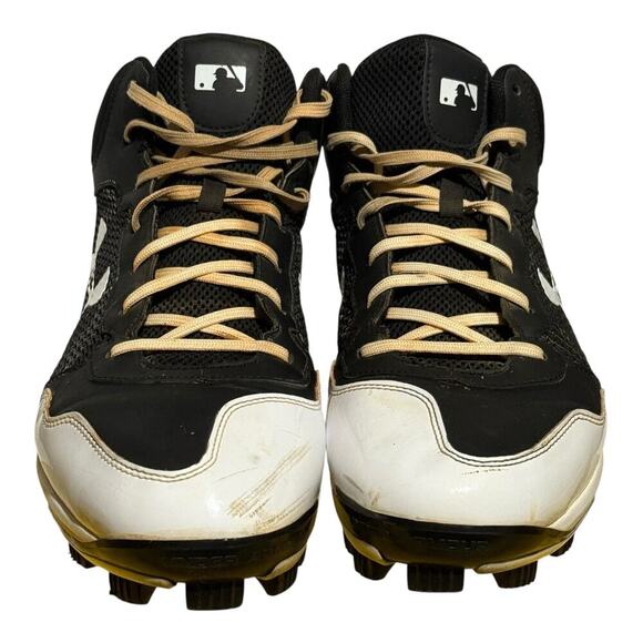Under Armour Yard Low ST Baseball Cleats Men's Size 13 Black White - Picture 2 of 7